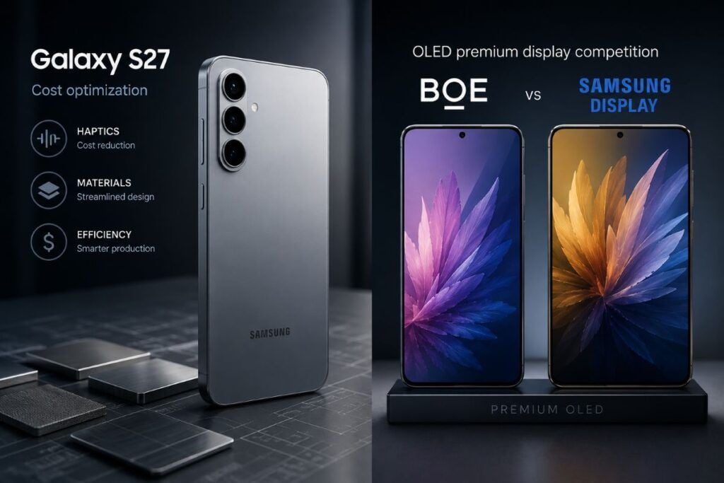 Samsung prepara Galaxy S27 con tagli su aptica e materiali per contenere i costi 2 galaxy s27 cost cutting
