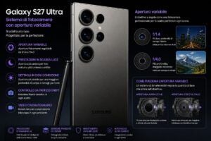 I leak svelano il 2027 di Samsung: S27 Ultra con fotocamera ad apertura variabile, Z Flip 8 senza piega e addio alle memorie LPDDR4