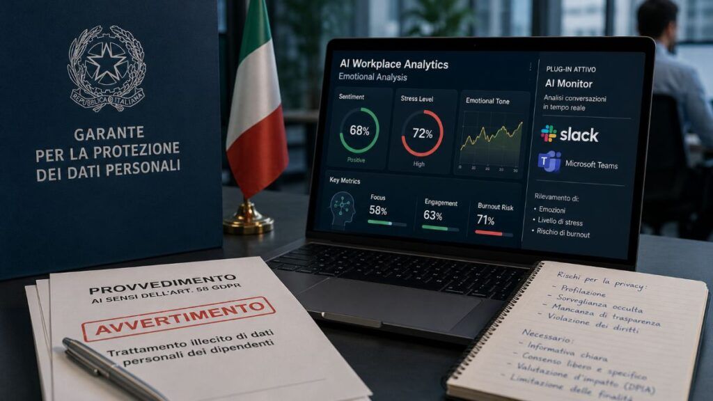 Garante Privacy ferma il plug-in IA che legge emozioni e stress dei dipendenti su Slack e Microsoft Teams 2 garante privacy plugin ia emozioni stress dipendenti