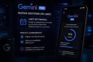 Google Gemini gratuito: ecco quanto puoi usarlo e quali sono i limiti settimanali 5 Google Gemini gratuito: ecco quanto puoi usarlo e quali sono i limiti settimanali