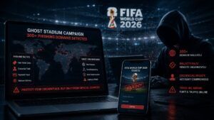 Ghost Stadium, la frode FIFA World Cup 2026 con 300 domini phishing 1 Ghost Stadium, la frode FIFA World Cup 2026 con 300 domini phishing