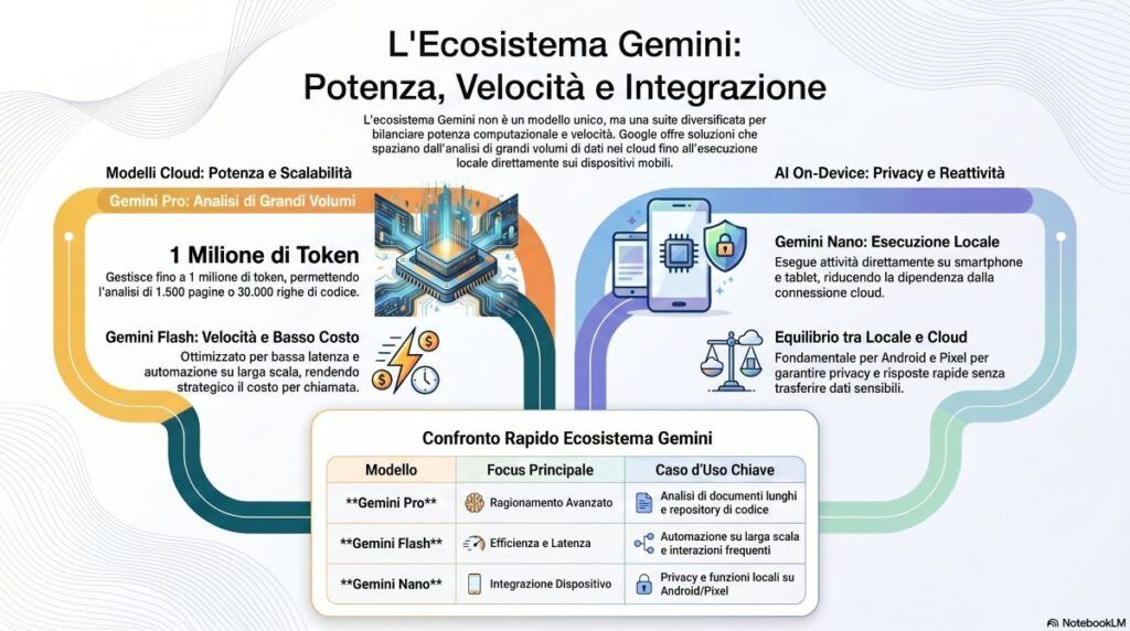 google gemini differenze pro nano