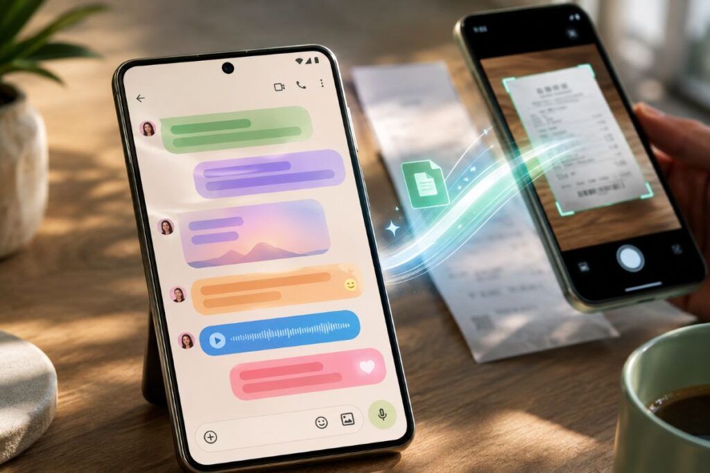 google messages temi chat scanner ai locale copertina
