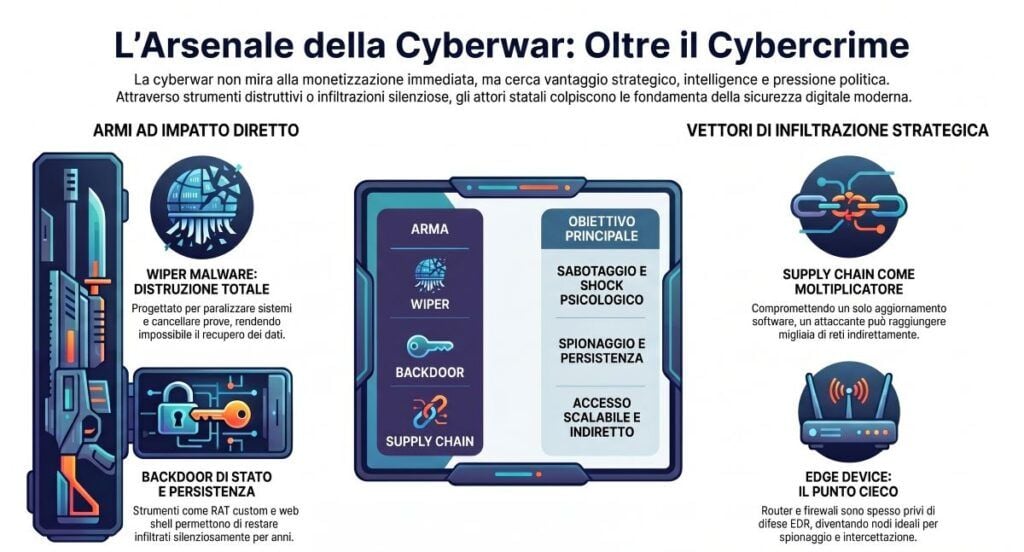 guerra cibernetica arsenale