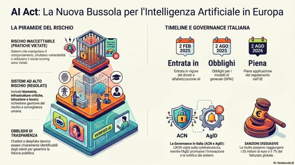 guida AI act infografica
