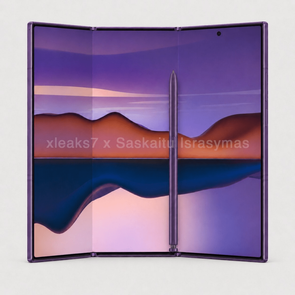 Rivoluzione Samsung: svelato il nuovo Galaxy Z Fold 8 con display mostruoso e Trifold con S Pen integrata 8 image 240