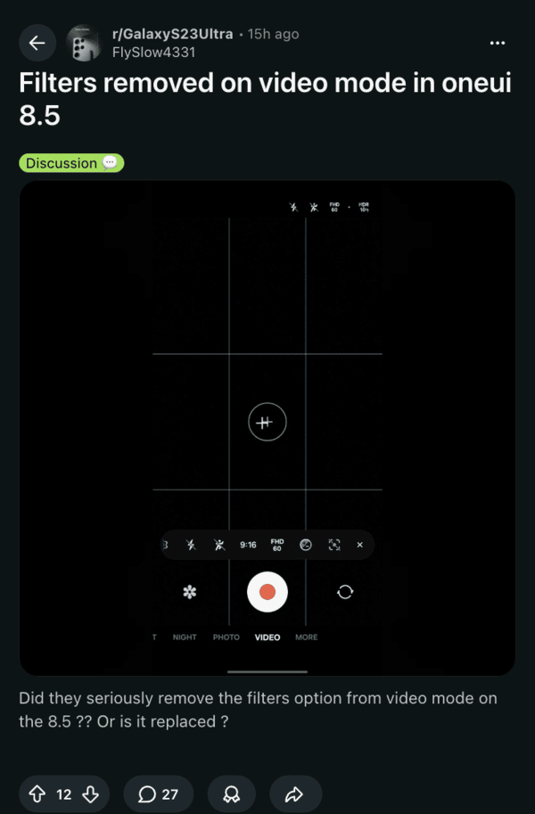 Samsung aggiunge Dim strobing su One UI 8.5 e aggiorna i Galaxy A e pieghevoli 6 image 562