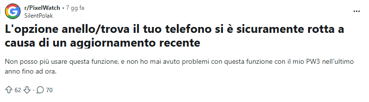 Google rompe Find My Phone su Pixel Watch e corregge lo streaming Chromecast 3 image 567