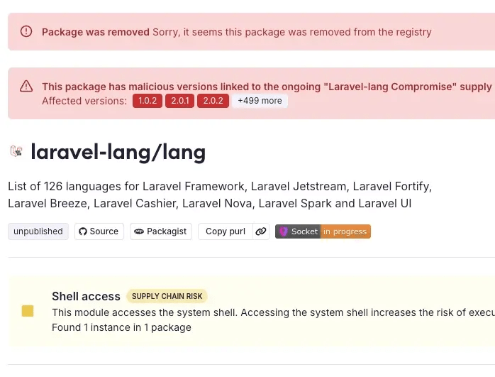 Megalodon compromette GitHub e Laravel-lang con backdoor massivi nella supply chain 3 image 582