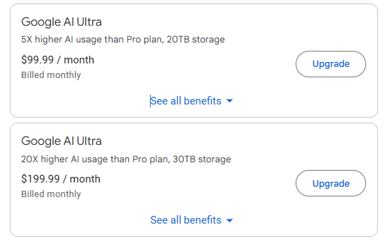 Google AI Plus, Pro e Ultra: è caos nei limiti Gemini. Facciamo chiarezza 4 image 666