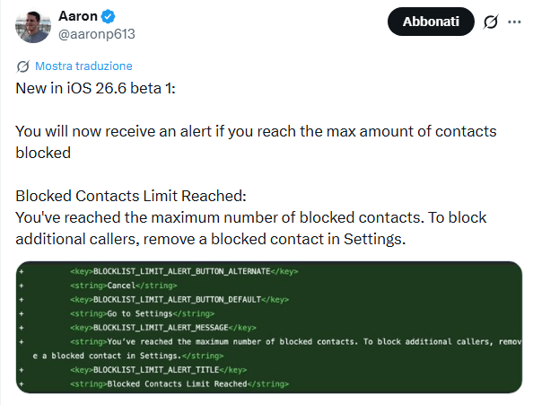 Apple avvia le beta iOS 26.6 e macOS Tahoe con alert anti-spam 3 image 678