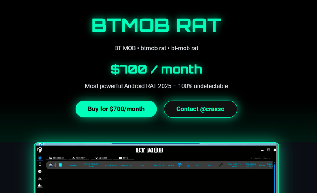 BTMOB, il RAT Android stealthy che trasforma lo smartphone in una backdoor 5 image 684