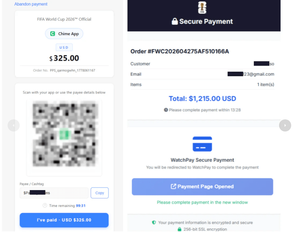 Ghost Stadium, la frode FIFA World Cup 2026 con 300 domini phishing 7 image 692