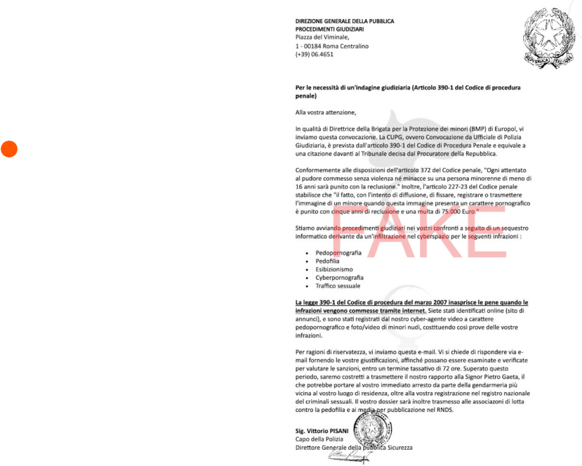 Allarme phishing SEND, false multe PagoPA e finte email della Polizia 5 image 737