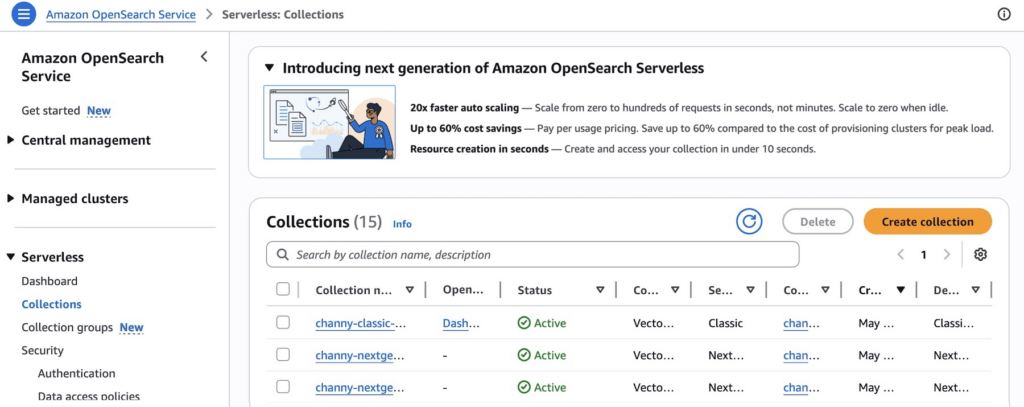 AWS porta OpenSearch Serverless nell’era dell’AI agentica e resiliente 3 image 801