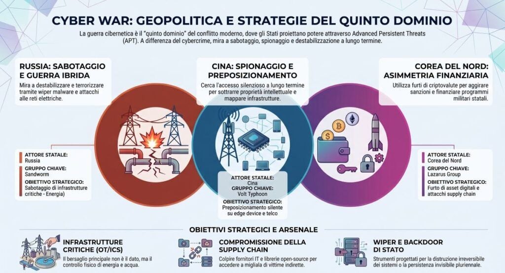 infografica cyberwar