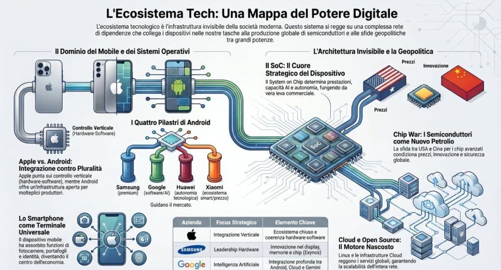 infografica ecosistema tech