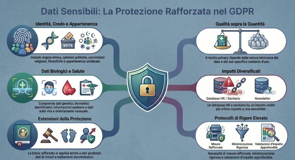 infografica gdpr dati sensibili