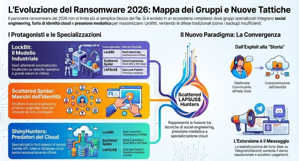 infografica ransomware evoluzione del business
