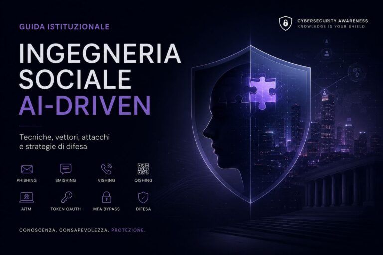 ingegneria sociale ai driven phishing smishing vishing qishing