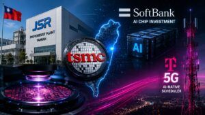 JSR costruisce il primo impianto fotoresist a Taiwan mentre SoftBank accelera sui chip AI 3 JSR costruisce il primo impianto fotoresist a Taiwan mentre SoftBank accelera sui chip AI
