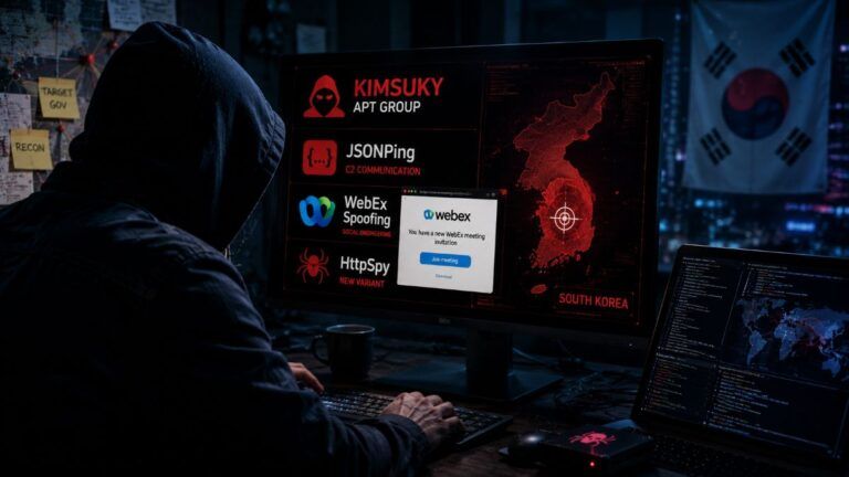 kimsuky jsonping spoofing webex