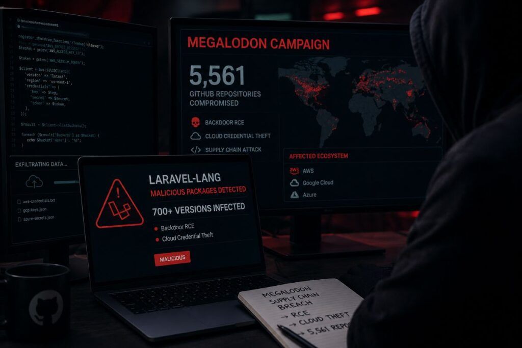 Megalodon compromette GitHub e Laravel-lang con backdoor massivi nella supply chain 2 megalodon laravel backdoor