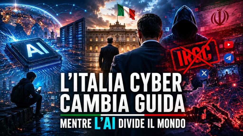 L’Italia cyber cambia guida mentre l’AI divide il mondo - NEWSLETTER 2 newsletter 24 maggio