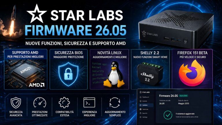 novita linux firmware star labs shelly 2 firefox 151