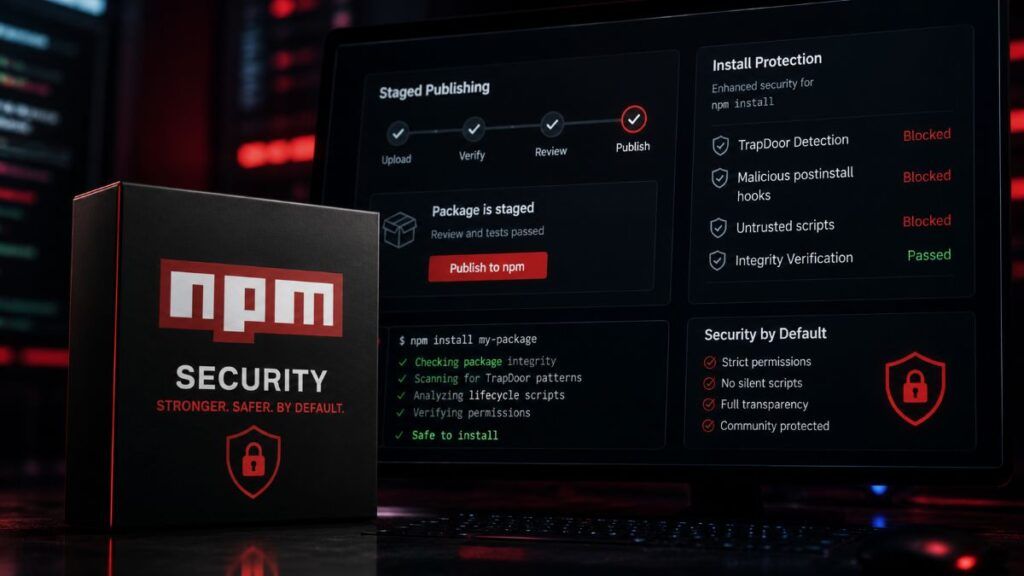 Npm introduce staged publishing contro gli attacchi supply chain su pacchetti JavaScript 2 npm staged publishing