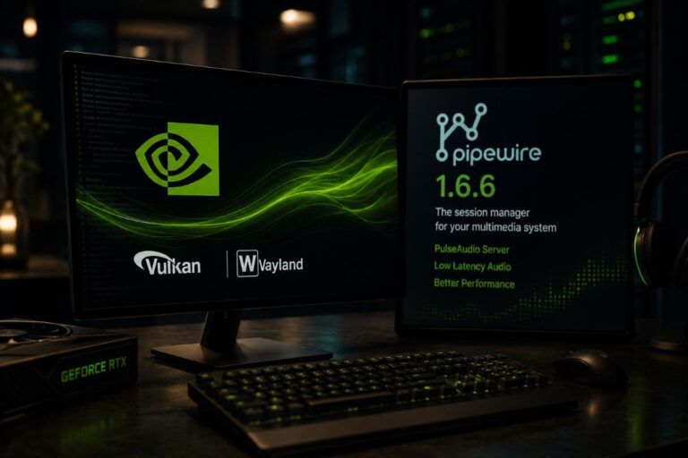 nvidia 610 43 02 pipewire 1 6 6