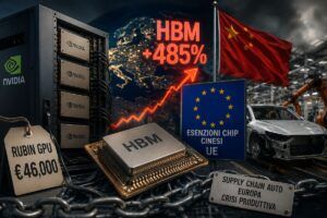NVIDIA vede esplodere i costi dei cluster AI mentre l’UE valuta esenzioni per chipmaker cinesi 9 NVIDIA vede esplodere i costi dei cluster AI mentre l’UE valuta esenzioni per chipmaker cinesi