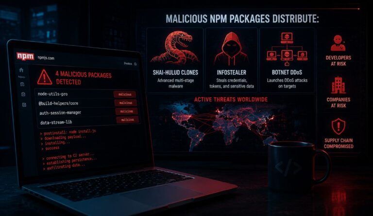 pacchetti npm malevoli