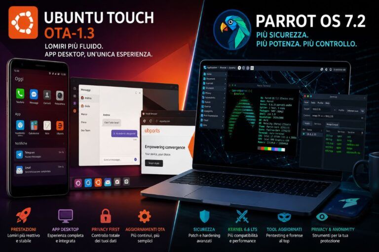 parrot ubuntu touch