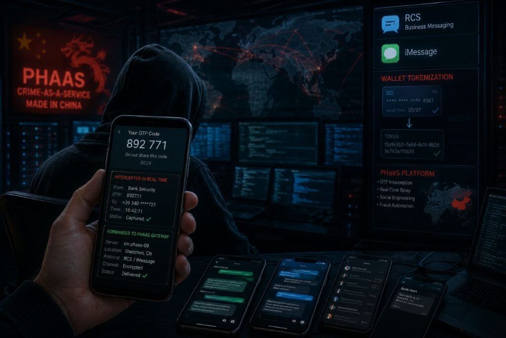 PhaaS cinesi intercettano OTP in tempo reale e tokenizzano wallet digitali 2 phaas cinesi wallet