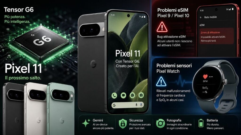 pixel 11 tensor g6