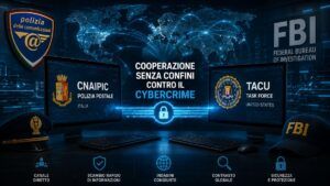 Polizia postale e Fbi rafforzano la cooperazione contro il cybercrime