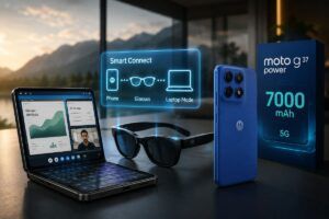 Razr Fold 2026 diventa un laptop con Smart Connect e smart glasses
