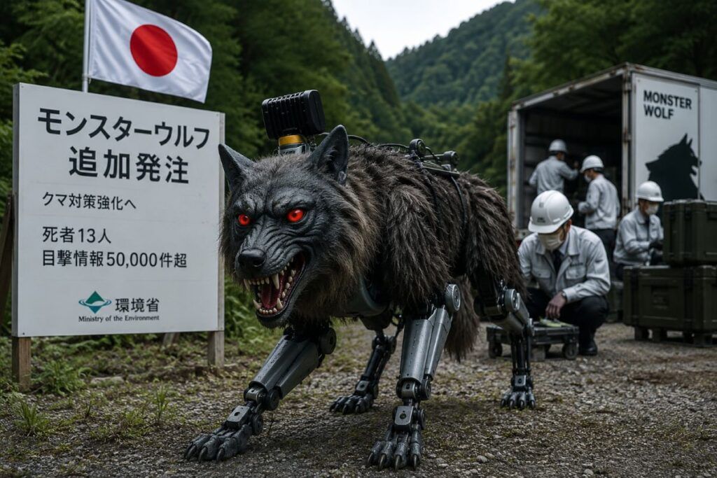 robot monster wolf