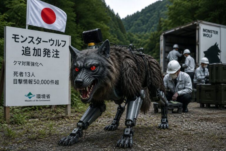 robot monster wolf