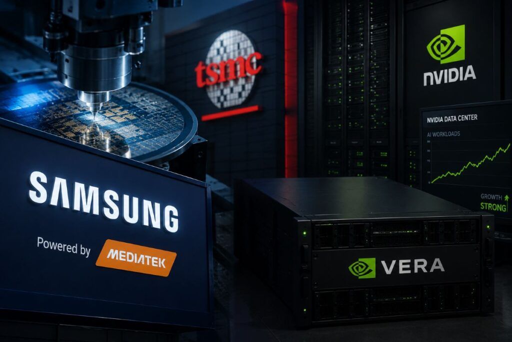 Samsung spera in MediaTek e TSMC. NVIDIA domina i server, Google e Meta predicano l'ambiente 2 samsung tsmc nvidia ai