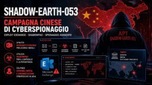 La campagna Shadow-Earth-053 spia i governi in Asia sfruttando server Exchange non aggiornati