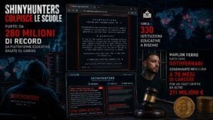 ShinyHunters ruba 280 milioni di dati da Canvas e ricatta gli istituti. Intanto, negli USA, condannato hacker per furti crypto “fisici”