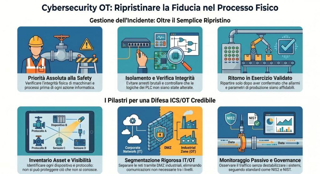 sicurezza industriale ics ot infografica risposta fiducia