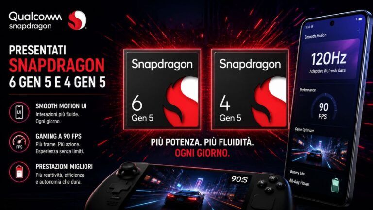 snapdragon 6 gen 5 4 gen 5