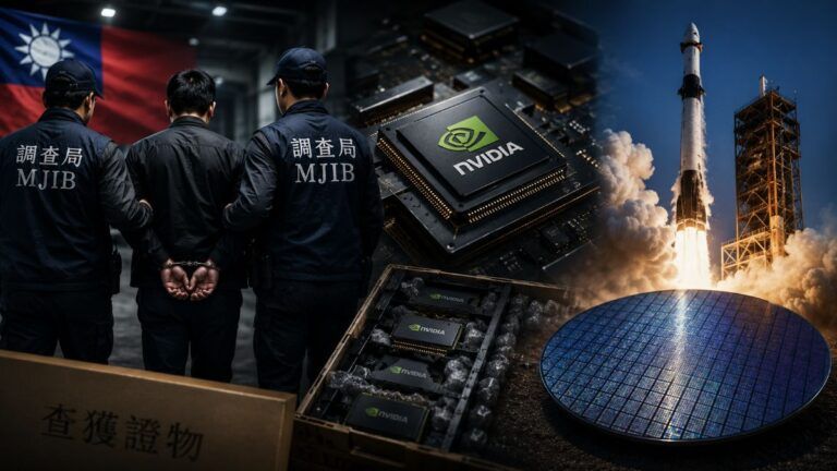 taiwan contrabbando nvidia cina spacex