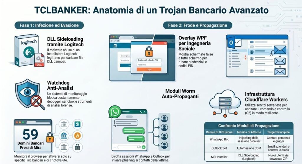 tclbanker whatsapp outlook infografica