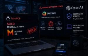 TeamPCP vende repo Mistral AI dopo attacco TanStack su OpenAI 4 TeamPCP vende repo Mistral AI dopo attacco TanStack su OpenAI