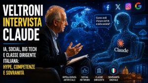 Walter Veltroni e Claude: l’intervista che ha mostrato il vuoto italiano sull’intelligenza artificiale