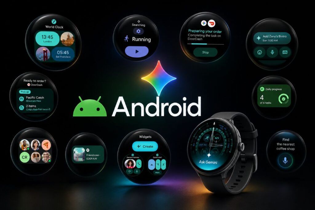 Wear OS 7 resetta gli smartwatch con Gemini, più batteria e nuovi widget 2 wear os 7 smartwatch